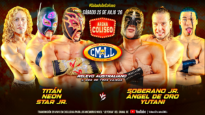 CMLL’s Sábado De Coliseo Card Features Titán, Neón & Star Jr. Trios Bout