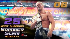 Cody Rhodes defeats John Cena for WWE Title in Street Fight: 25 Most Shocking SummerSlam Moments