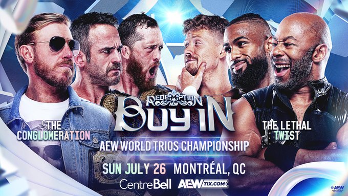Conglomeration To Defend Trios Titles Against Lethal Twist At Redemption