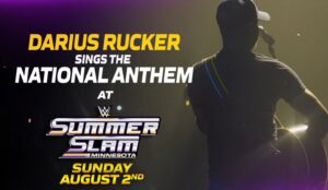 Darius Rucker To Sing National Anthem At WWE SummerSlam