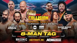 Death Riders Set For Eight-Man Clash With Bang Bang Gang On Collision