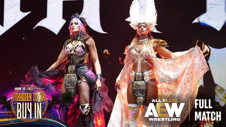 FULL MATCH: Divine Dominion vs Thunder Rosa & Olympia | AEW Forbidden Door 2026 Buy In