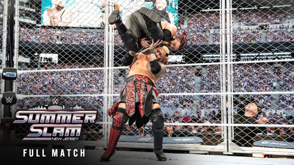 FULL MATCH: Solo Sikoa vs. Jacob Fatu | United States Title Steel Cage Match: SummerSlam 2025