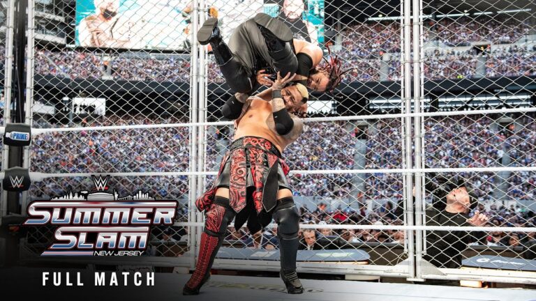 FULL MATCH: Solo Sikoa vs. Jacob Fatu | United States Title Steel Cage Match: SummerSlam 2025