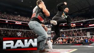 LA Knight confronts Seth Rollins and gets dropped by Jimmy Uso: Raw highlights, July 6, 2026
