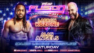LaBron Kozone Set for MLW Debut Against Alan Angels on Fusion This Saturday, July 4