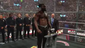 Lesnar, Femi Get Official (Sort Of) Weigh-In Before SummerSlam