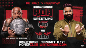 Lio Rush Retains ROH TV Title, Billie Starkz Wins on ROH TV