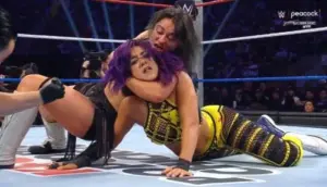 Lyra Valkyria Chokes Out Bayley At Saturday Night’s Main Event