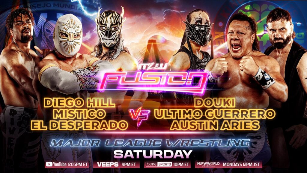 Místico, El Desperado, Diego Hill Set for FantasticaMania Six-Man
