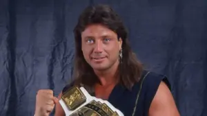 Marty Jannetty Standing on Prosthetic Leg in Rehab, Credits Cauliflower Alley Club Support