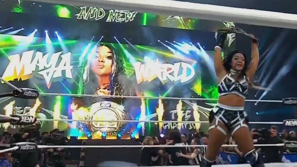 Maya World Wins TBS Title At AEW Redemption