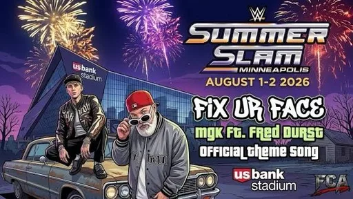 MGK’s ‘Fix Ur Face’ Named Official Theme Song For SummerSlam