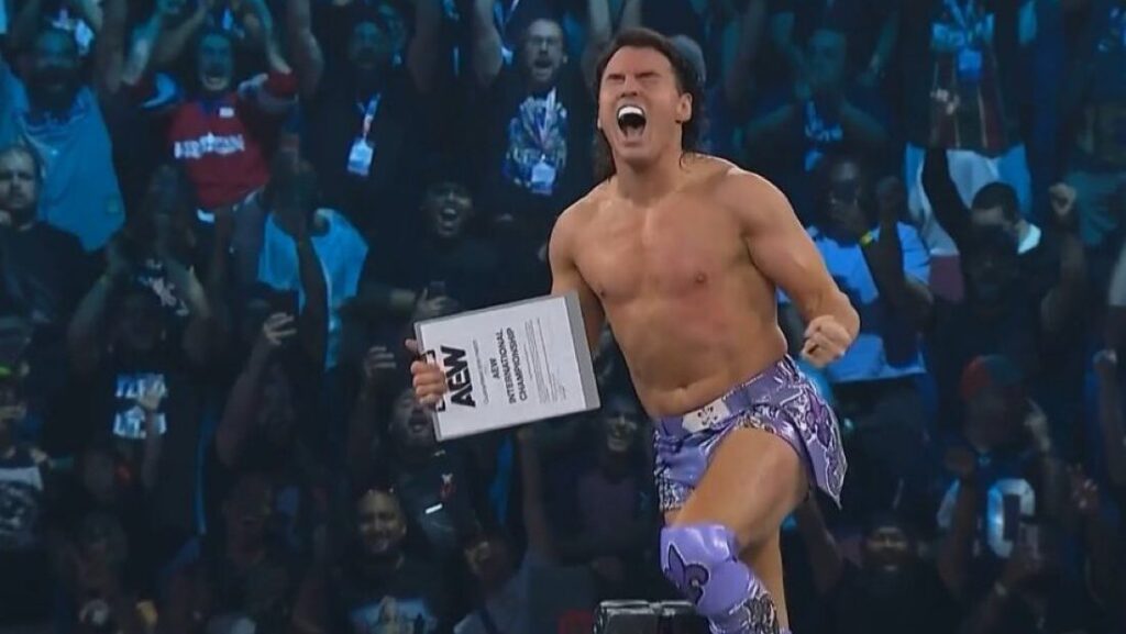 Mike Bailey Wins Ladder Match, Earns AEW International Title Shot