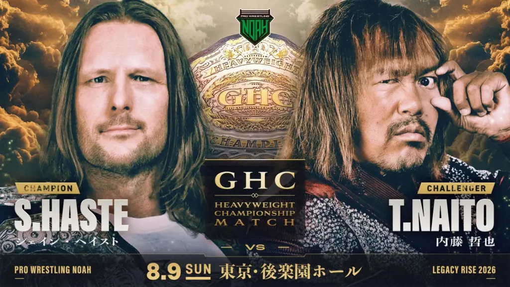 Naito Earns GHC Heavyweight Title Shot At Shane Haste