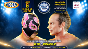 Neón vs. Volador Jr. Headlines CMLL Lunes Clásico at Arena Puebla