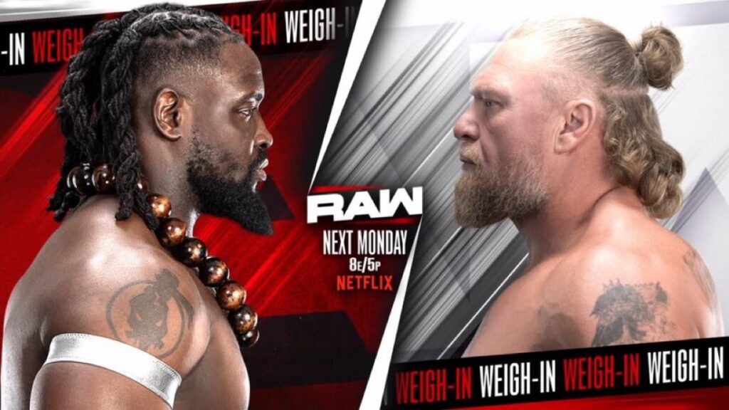 Reigns-Rollins Face-Off, Femi-Lesnar Weigh-In Set For Raw