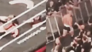 Rusev Storms Off After Shock Loss to Je’Von Evans on WWE Raw