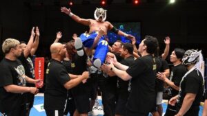 Tiger Mask IV Retires at Sold-Out Korakuen Hall, Original Tiger Mask Among Those to Honor Him