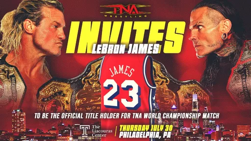 TNA Invites LeBron James to Philadelphia Impact Taping