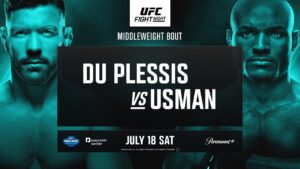 UFC Fight Night: Du Plessis vs. Usman Set For Oklahoma City