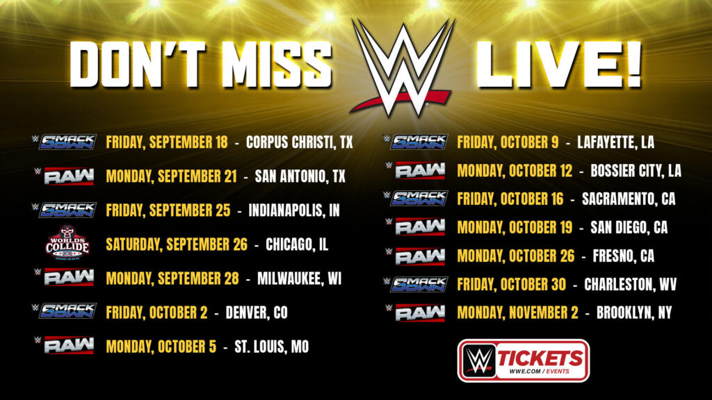 WWE-AAA Worlds Collide Set For Sept. 26 In Chicago, Same Day As AEW All Out