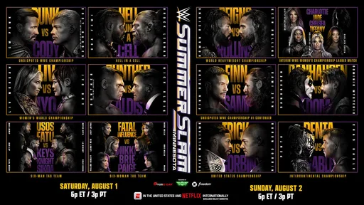 WWE Reveals Full Two-Night SummerSlam 2026 Card