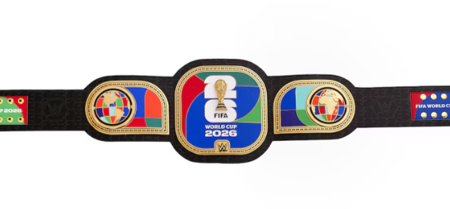 WWE Shop Now Selling a FIFA World Cup Title Belt