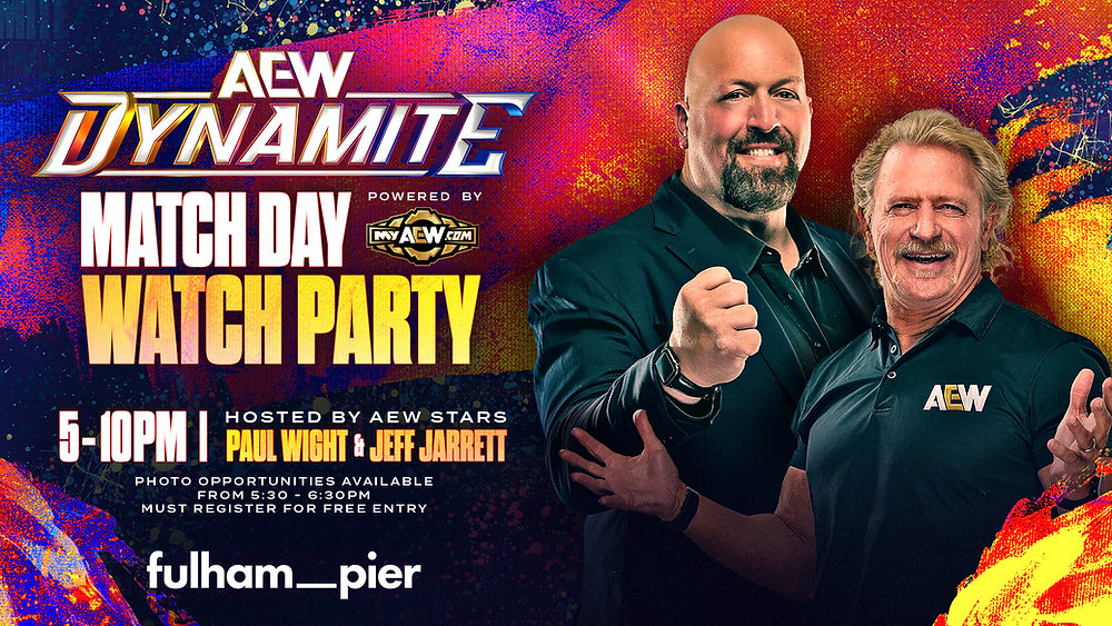 AEW To Host Free Dynamite Watch Party In London Ahead Of All In