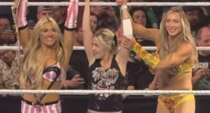 Alexa Bliss And Randy Orton Return At WWE Live Event