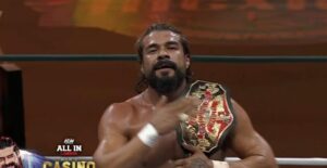 Andrade El Idolo Earns #1 Spot In AEW All In Gauntlet