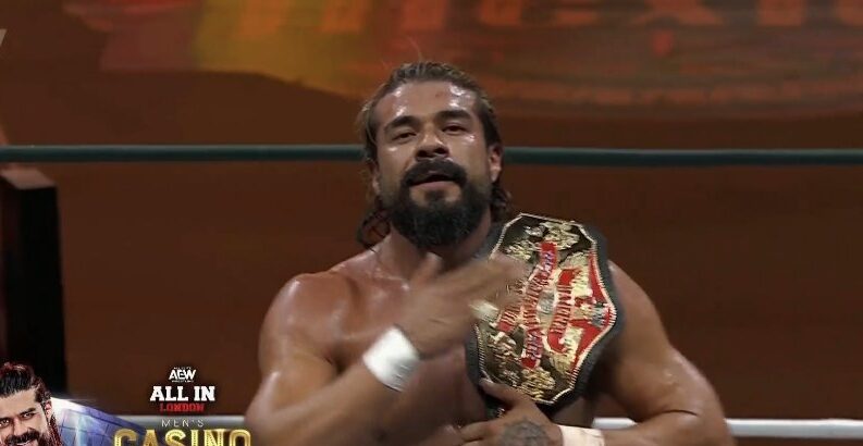 Andrade El Idolo Earns #1 Spot In AEW All In Gauntlet