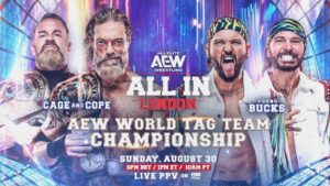 Cage & Cope vs Young Bucks – AEW World Tag Team Championship | All In: London 2026 Hype Video