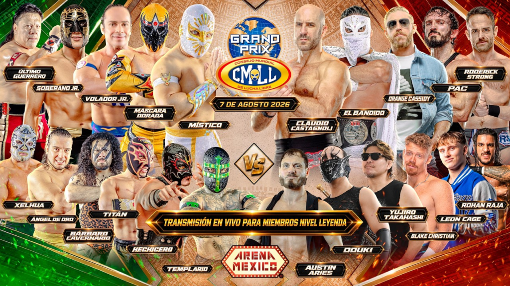 CMLL Grand Prix Delivers Team Mexico vs. Team World, Villanos Feud