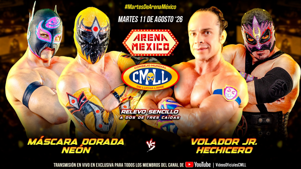 CMLL Show Features Sky Team, Volador Jr., Return Of Rugido