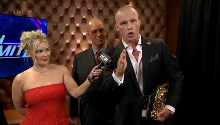 Fletcher To Defend AEW International Title In Triple Threat At All In