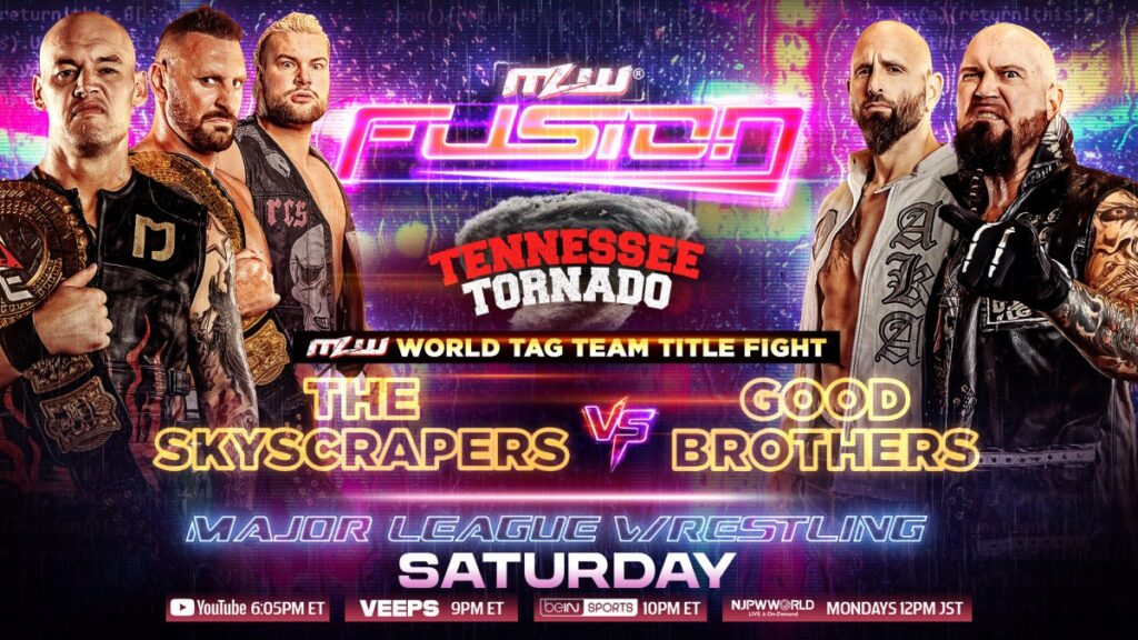 Good Brothers Face Skyscrapers In Tornado Tag Title Match