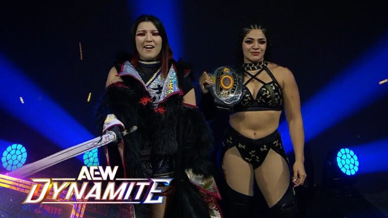 Hikaru Shida & Persephone vs Thunder Rosa & Maya World | AEW Dynamite, 8/12/26