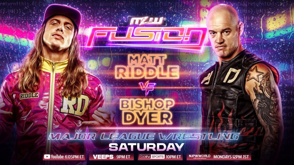 Matt Riddle Set To Battle Bishop Dyer On MLW Fusion