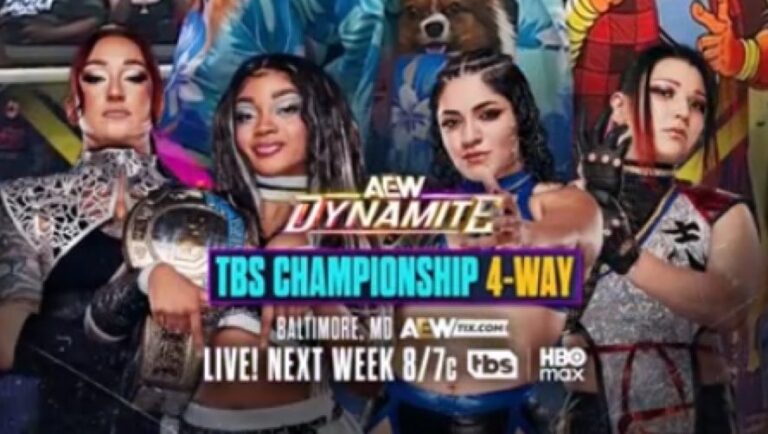 Maya World To Defend TBS Title In Four-Way On Dynamite