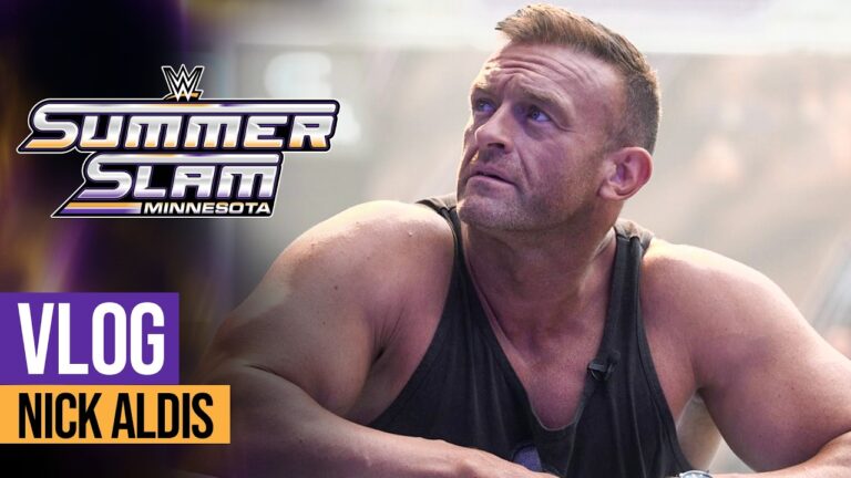Nick Aldis prepares for emotional WWE in-ring debut: SummerSlam Vlog