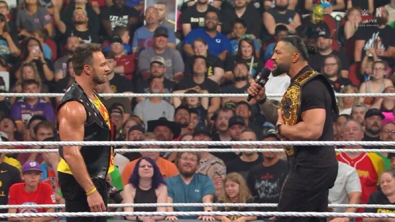 Report: Roman Reigns Vs. LA Knight Building Toward Money In The Bank