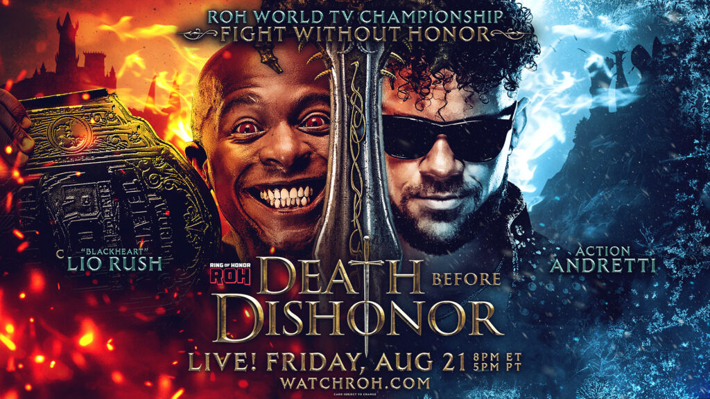 Rush To Defend ROH TV Title Against Andretti At Death Before Dishonor