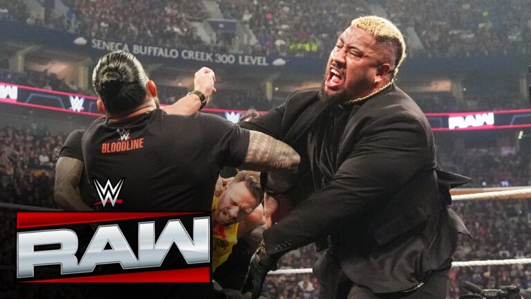 Solo Sikoa and LA Knight DECIMATE The Bloodline: Raw highlights, Aug. 17, 2026