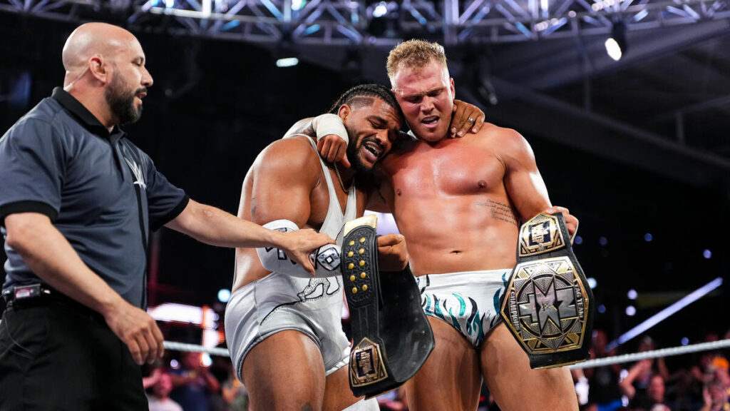 Tavion Heights Reflects On Winning NXT Tag Team Titles