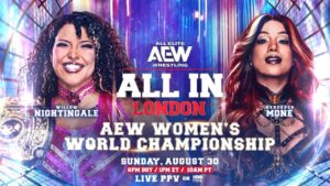 Willow Nightingale vs Mercedes Moné – AEW Women’s Championship | All In: London 2026 Hype Video