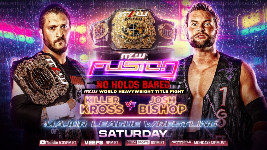 Killer Kross Defends MLW World Title Against Josh Bishop in No Holds Barred Match