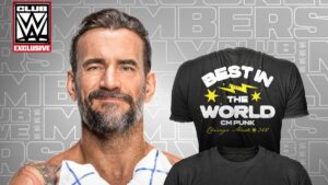 WWE Adds CM Punk Merch Drop To Club WWE Perks