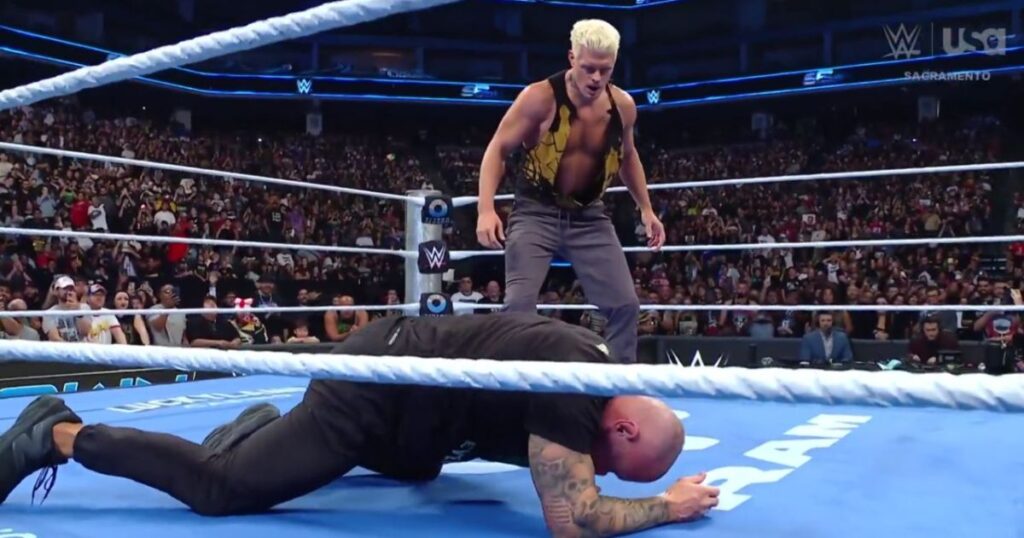 Cody Rhodes Delivers Punt Kick In Chaotic SmackDown Finish