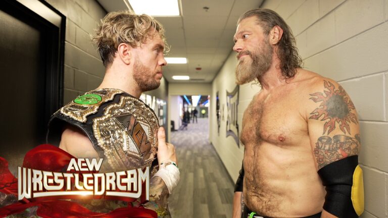 EXCLUSIVE: Will Ospreay asks Adam Copeland a question after AEW WrestleDream 2026